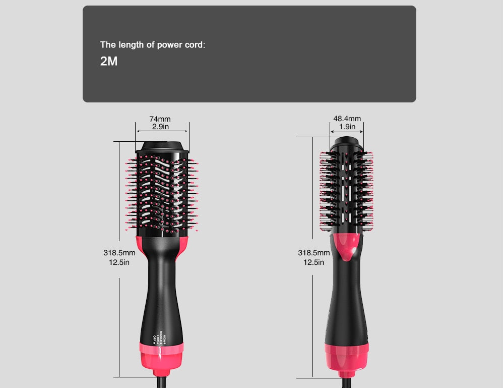 AirGlam ™ - Sèche cheveux Brosse